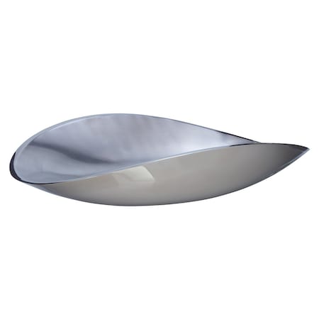 Bon Chef Suite Mirror S/S Petalo Bowl - Large   16 L X 12.5 W X 3 H 61370